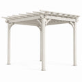 Pergola aus Aluminium Beige 300x300x220 cm