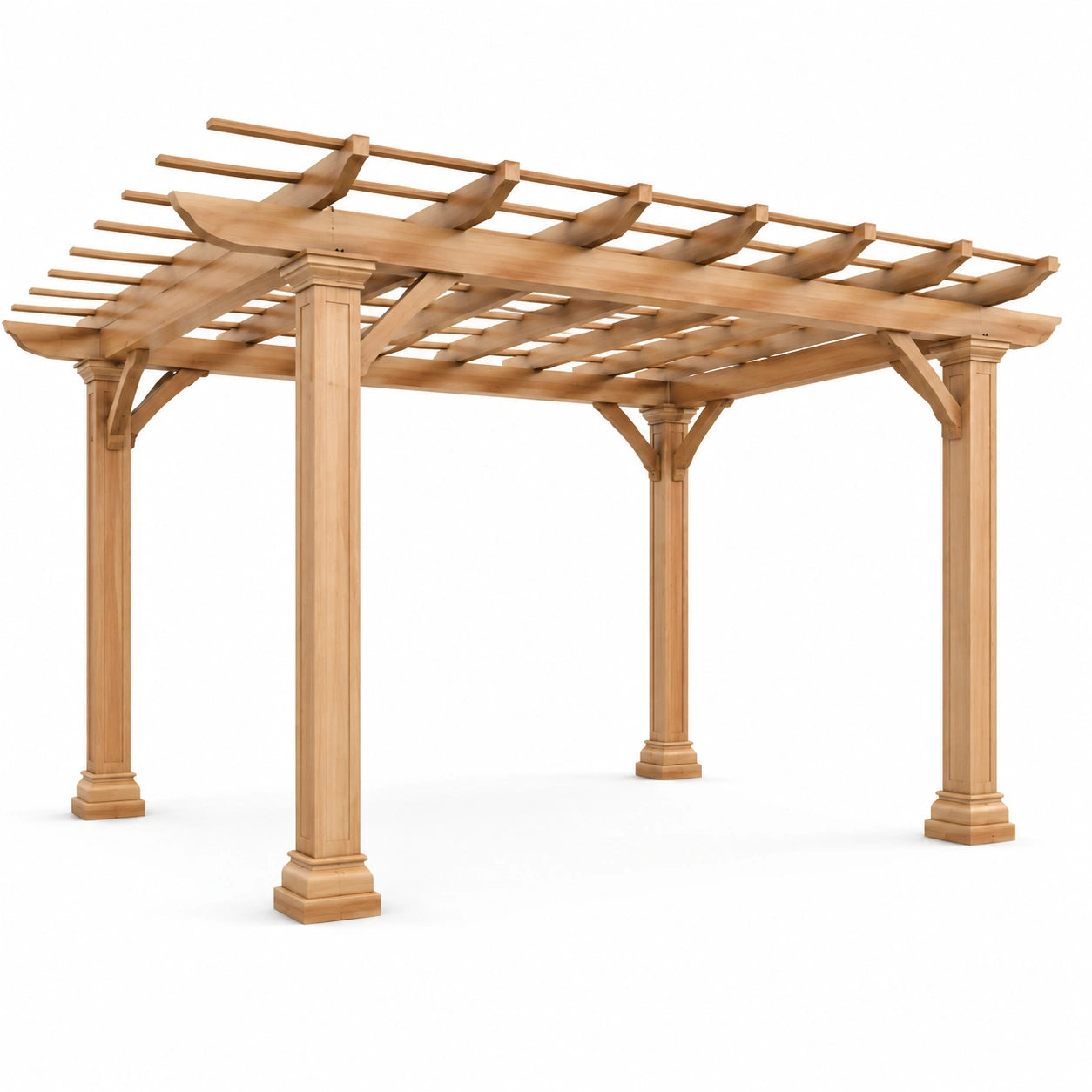 Holzpergola Kiefer 300x400x250 cm