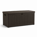 Aufbewahrungsbox aus Polypropylen Braun 150x50x60 cm