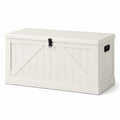 Gartenbox aus Polypropylen, Beige, 120x45x60 cm